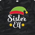 thumbnail image 4 of Inktastic Christmas Sister Elf Holiday Girls Toddler T-Shirt, 4 of 5