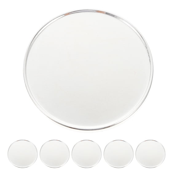 Marcador de bola de golf de 6 piezas con marcadores de clip para sombrero Mark Golf Divot Tool Accesorios para hombres mujeres niños plata