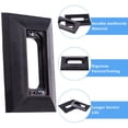 thumbnail image 3 of Placa adaptadora de timbre compatible con kits de timbre de vídeo NUTONE y M&S Intercom Ring PRO 2, color negro, 3 of 5