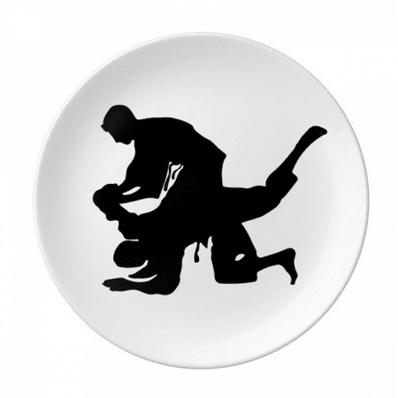 

Wrestle Robust Performance Tournament Plate Decorative Porcelain Salver Tableware Dinner Dish