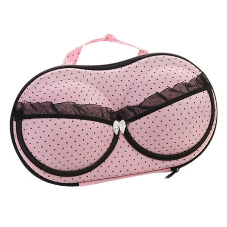 Ynlkorvg Travel Bag Clearance  Bra Box Travel Portable Storage Bag Cute Underwear Covered Bra Storage Box Organization and Storage