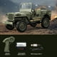 thumbnail image 4 of Coche RC 1/10 2.4G, Coche RC 1941 4WD RTR, Camión de Escalada A Escala, Vehículo Todoterreno, Juguetes para Adultos, Regalo para Niños, Gris., 4 of 7