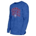 thumbnail image 2 of Unisex New Era  Royal Philadelphia 76ers Oversized Essentials Enzyme Wash Long Sleeve T-Shirt, 2 of 3