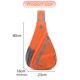 thumbnail image 2 of Bolsa para bicicleta de montañismo Bolsa de pecho multifuncional Bolsa de hombro única de tramo oblicuo Bolsa de pecho para hombres y mujeres Bolsa de deportes al aire librenaranja, 2 of 5