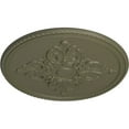 thumbnail image 3 of 40 5/8"OD x 1 3/4"P Milton Ceiling Medallion (Fits Canopies up to 7 7/8"), Hand-Painted Spartan Stone, 3 of 6