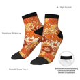 thumbnail image 6 of Pofeuu Hippie Flower Print 30cm Socks, Adult Running Hiking Socks for Youth and Adult, 6 of 7