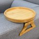 thumbnail image 3 of Bandeja con clip para reposabrazos de sofá, mesa de madera para sofá, mesa plegable con clip para reposabrazos de sofá, 3 of 6