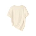 thumbnail image 2 of Camiseta SweatyRocks para mujer con estampado gráfico de limones, color caqui, 2 of 6