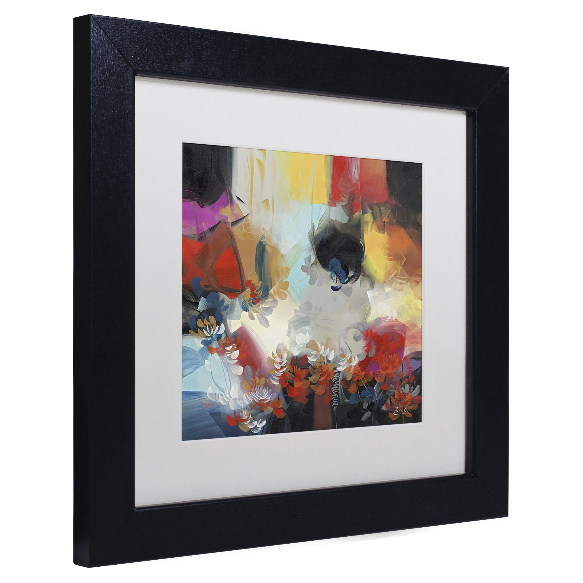 Trademark Fine Art "Spectrum" Canvas Art by Masters Fine Art, White Matte, Black Frame