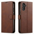 thumbnail image 6 of Starshop Case for Samsung Galaxy A13 5G, Premium Leather Wallet Pocket Brown, 6 of 7