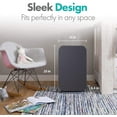 thumbnail image 2 of Alen BreatheSmart 45i 800 SqFt Air Purifier with VOC/Smoke HEPA Filter for Allergens, Dust & Mold + VOCs and Smoke - Graphite, 2 of 8