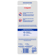 Colgate Extra Clean Flexible Grip Adult Manual Toothbrush, Medium, 4 Pack