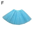 thumbnail image 5 of Glitter Children's Mesh Skirt Girls' Dancing Performance Skirt Half Body Skirt#, 5 of 8