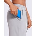 thumbnail image 4 of CRZ YOGA Men's Linerless Workout Shorts 9'' Quick Dry for Running Sports Athletic Gym with Pockets, 4 of 5