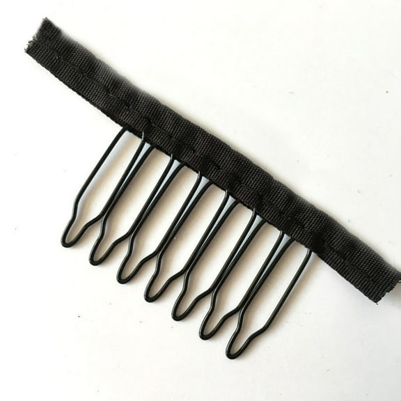 Masteelf 36 Pcs Wig Clips Comb Steel Tooth Wig Comb Convenient for Wig Caps Lace