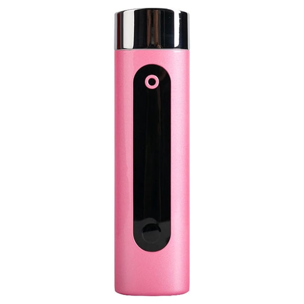 Minnieouse Difusor de Aroma de mano para oficina para adultos, pulverizador difusor de fragancia para viajes, dispositivo de pulverización de Ayudas para vestirse con gancho de botón Rosado