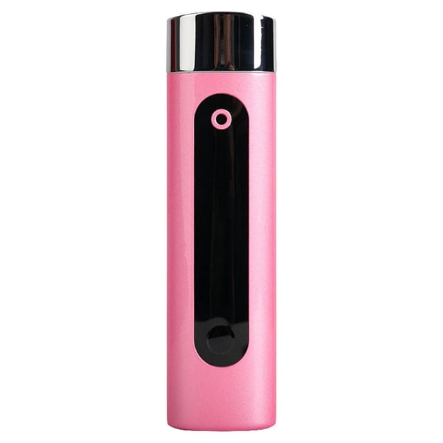 Minnieouse Difusor de Aroma de mano para oficina para adultos, pulverizador difusor de fragancia para viajes, dispositivo de pulverización de Ayudas para vestirse con gancho de botón Rosado