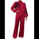 thumbnail image 3 of Conjunto de 2 Piezas para Mujer: Jersey de Punto de Larga y Pantalón , Chándal A Juego Rojo L, 3 of 10