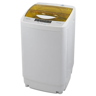  BLACK+DECKER BPWH84W Washer Portable Laundry, White, 0.84 Cu.  Ft. & Panda 110V Electric Portable Compact Laundry Clothes Dryer, 1.5  cu.ft, Stainless Steel Drum Black and White, PAN725SF : Everything Else