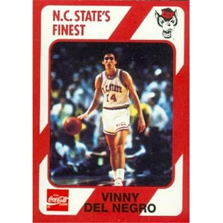 - Vinny Del Negro Basketball Card (N.C. North Carolina State) 1989 Collegiate Collection No.89
