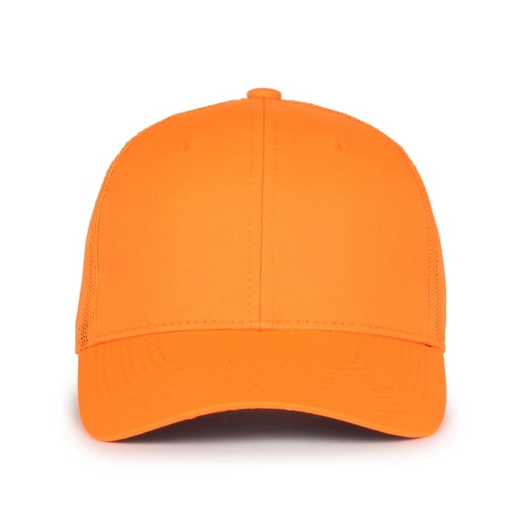 Outdoor Cap Blaze Trucker Hat – Polyester Twill, Mesh Back, Structured Mid Profile, Hook/Loop
