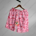 thumbnail image 4 of Pantalones cortos de verano para hombre, pantalones cortos casuales, pantalones cortos con bolsillo y cordón, divertidos dibujos animados de animales, transpirables, pantalones cortos de moda para pla, 4 of 5