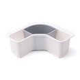 thumbnail image 1 of Estante para fregadero Kearding Organizador de cocina Gris Blanco, 1 of 5
