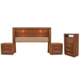 thumbnail image 1 of Recamara KS 4 Piezas Pamela Sin Espejo Parota - Kessa Muebles, 1 of 5
