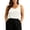 09-White, variant on Yutgune Women's Round Neck Tank Top Sleeveless Solid Casual Loose Summer Blouse for Women