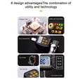 thumbnail image 4 of High Precision Digital Torque Wrench Tester - Large Backlit Display, Peak/Tracking Modes, 4 Unit Switch, Audible and Visual Alarm - 1/2" Torque Range 1.5-30Nm (ATE-30) with Batteries Included, 4 of 6