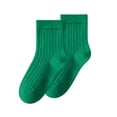 thumbnail image 3 of Dlentnea Boys Girls Solid Color Crew Socks Cotton Comfort Breathable Casual School Uniform Basic Sock, 3 of 6