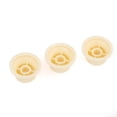 thumbnail image 2 of Imperial Inch Size 1 Volume 2 Tone Strat Knobs Set for USA Made Stratocaster Electric Guitar Cream, 2 of 9