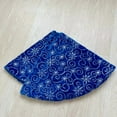 thumbnail image 5 of Christmas Tree Skirt Blue Tree Skirt 35 Inches Mini Xmas Faux Fur Tree Skirts Christmas Decorations for Holiday Tree Ornaments Christmas Party Home Decor, 5 of 5