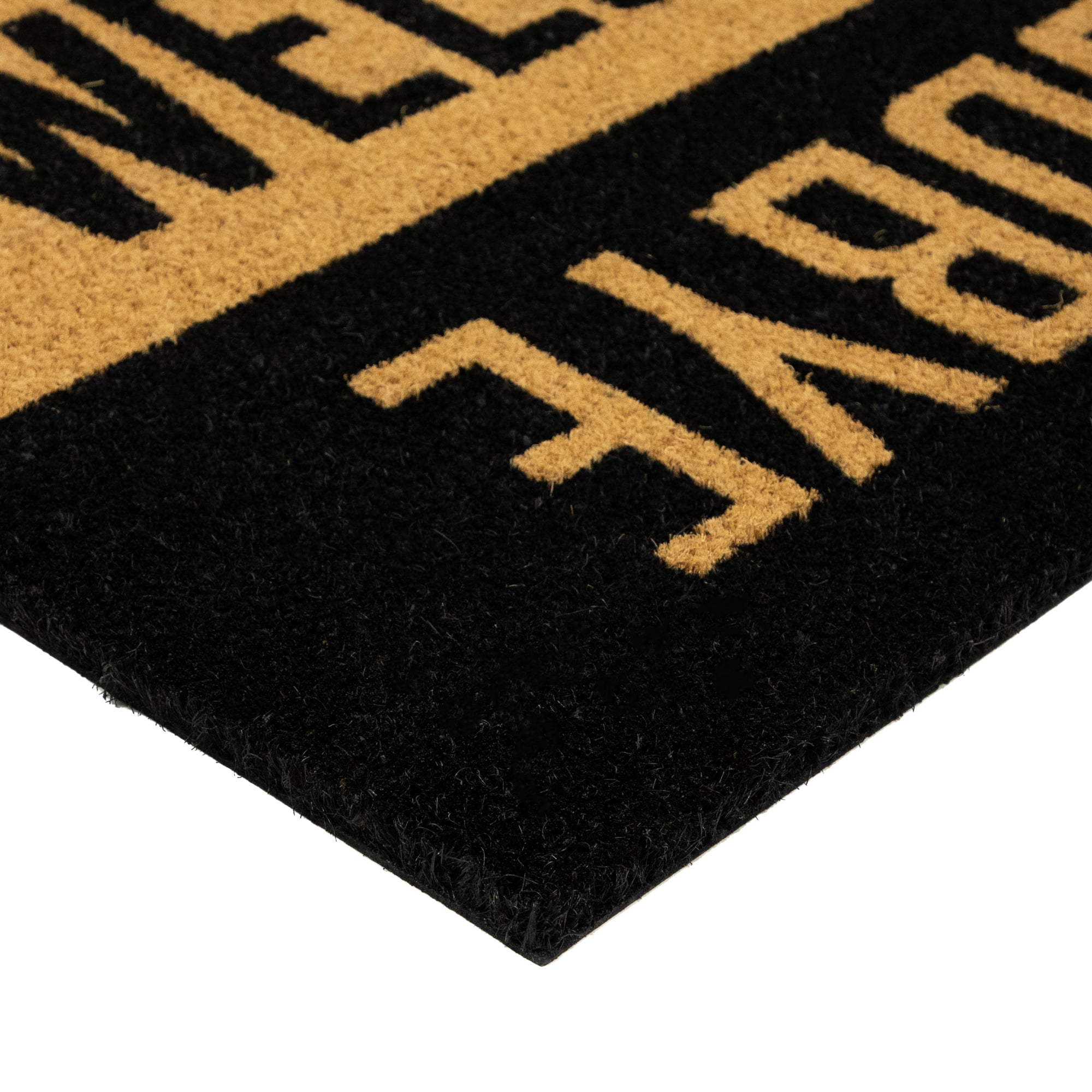 Northlight Natural Coir "Welcome Goodbye" Outdoor Doormat 18" x 30"