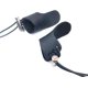 thumbnail image 2 of Juego de 2 protectores de dedos de cuero para tiro con arco, negro, 2 of 5