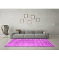 thumbnail image 3 of Ahgly Company Indoor Rectangle Abstract Pink Contemporary Area Rugs, 2' x 5', 3 of 4