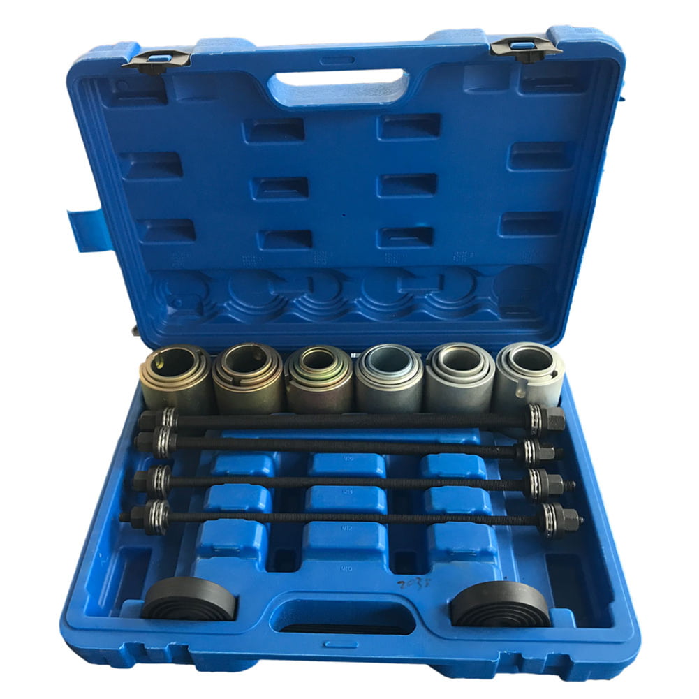 SCITOO 27PCS Automotive Universal Tools Press and Pull Sleeve Kit Bush Bearing Removal Insertion Tool Set 