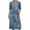 #521-Blue, variant on Taylonsss Womens Summer Dress Relaxed Fit V Neck Short Sleeve Floral Print Casual Beachwear Maxi Dress