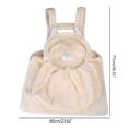 thumbnail image 5 of lanema Hand-free Pet for Carrier Plush Bag with Kangaroo Pocket for Kitten Puppy Small, 5 of 11
