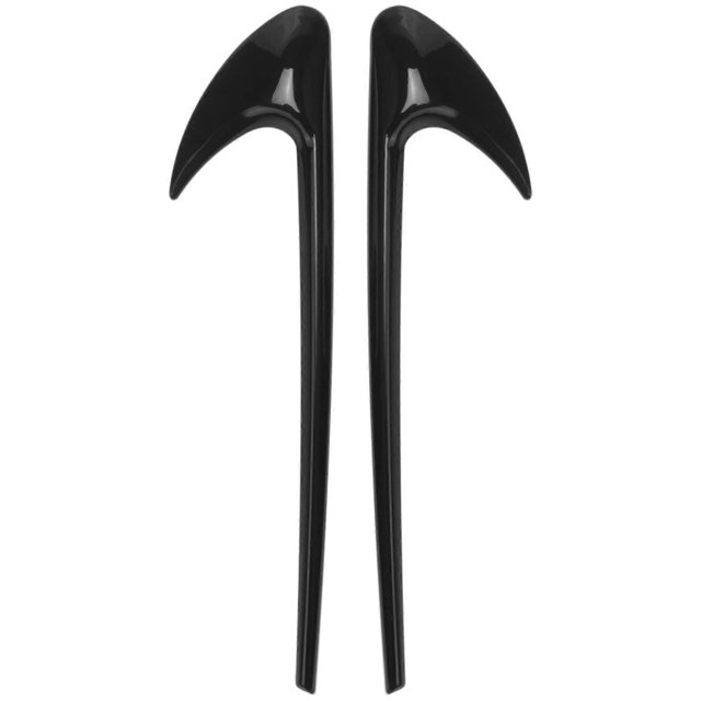 2Pcs Car Side Trim for E Class W213 C-Class W205 Refit E63S Accessories