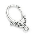 thumbnail image 4 of CUITING Cousin DIY Silver Lobster Clasp  4 Pc  Large Metal Clasp  16 x 30mm, 4 of 9