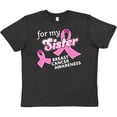 thumbnail image 3 of Inktastic For My Sister - Breast Cancer Awareness Youth T-Shirt, 3 of 5
