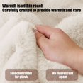 thumbnail image 6 of PPgejGEK Plush Round Area Rug 19.69 Inches Diameter Bubble Texture Floor Mat for Living Room Bedroom Bathroom Non-Slip Backing Soft Polyester Fiber Beige Gray Pink Green, 6 of 9