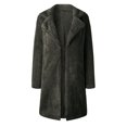 thumbnail image 1 of WEIYLL Vestes en Molleton pour Femmes Manches Longues Ouvert devant Vêtements d'Extérieur Gris Taille 2TG, 1 of 4