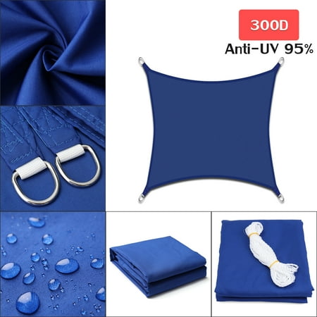 Patio Sun Block Ideas Sun Shade Sail Outdoor Garden Waterproof Canopy Patio Cover UV Block Yard Garden Shelter for Garden, Patio, Swimming Pool, Backyard, Driveway, Fence, Deck, 6.5ftx10ft/8.2ftx8.2ft ()