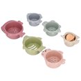 thumbnail image 3 of Stacking Cup Toy, Cartoon Fish Formed Bath Toy Coloré Stacking Nesting Cup For 6 Month+ Baby For Home Bathroom For Beach, 3 of 8