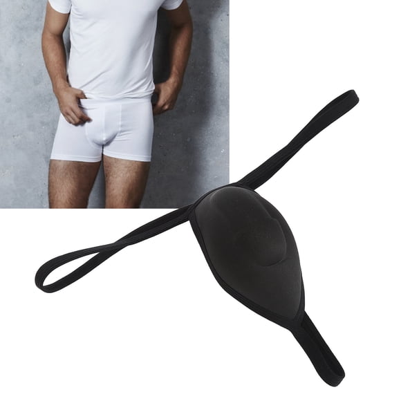 Suspensory Scrotal Support, Vasectomy Jock Strap Underwear Soft Breathable Workout Friendly Cotton for Running M