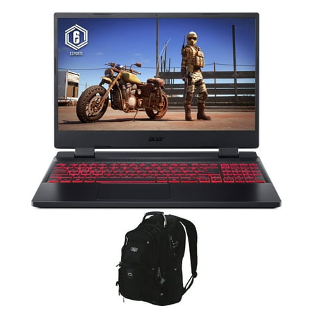 Acer Acer Nitro 5 Gaming/Entertainment Laptop (Intel i5-12500H 12-Core, 17.3in 144Hz Full HD (1920x1080), NVIDIA RTX 3050, Win 11 Home) with Travel/Work Backpack