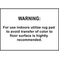 thumbnail image 6 of DII Navy/White Stripe Outdoor Rug, 6 of 8