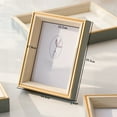 thumbnail image 4 of Cadre Photo Rectangulaire Moderne : 4 Pcs Cadre d'Affichage Photo Suspendu Cadre de Table, 4 of 10